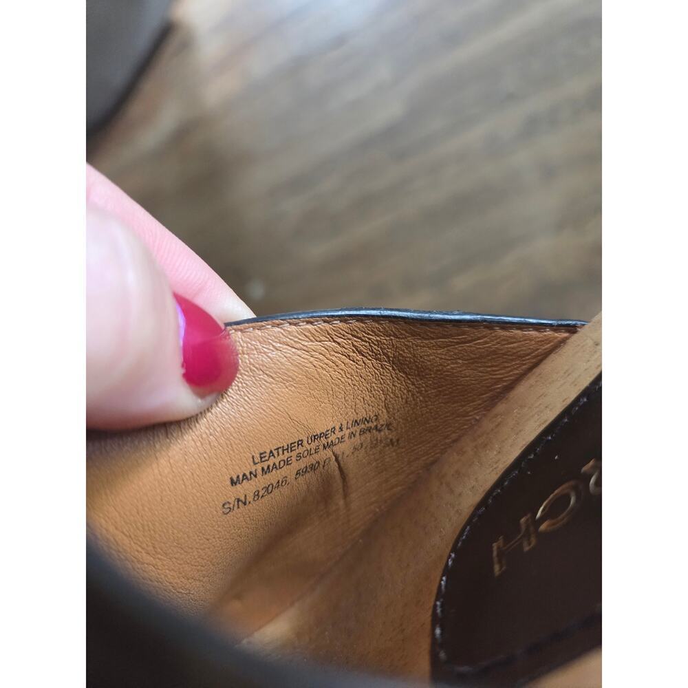 Tory Burch Jessa Suede Clogs - Chocolate Brown Womens Size 5 1/2 M - Picture 5 of 6